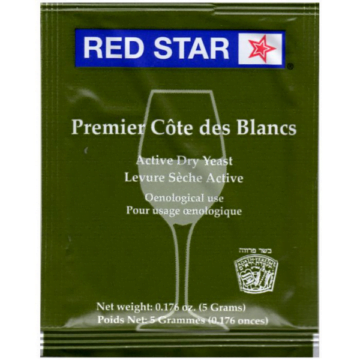 Levedura Red Star Côte des Blancs