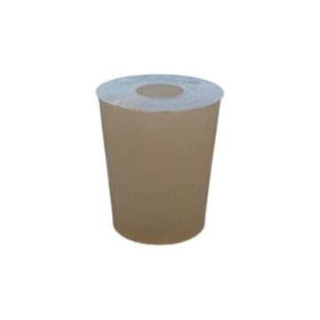 Rolha Silicone Atóxico com furo
